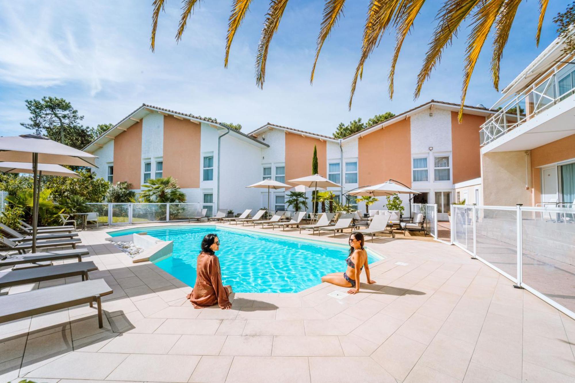 Hotel Restaurant La Forestiere Biscarrosse-Plage Exterior photo